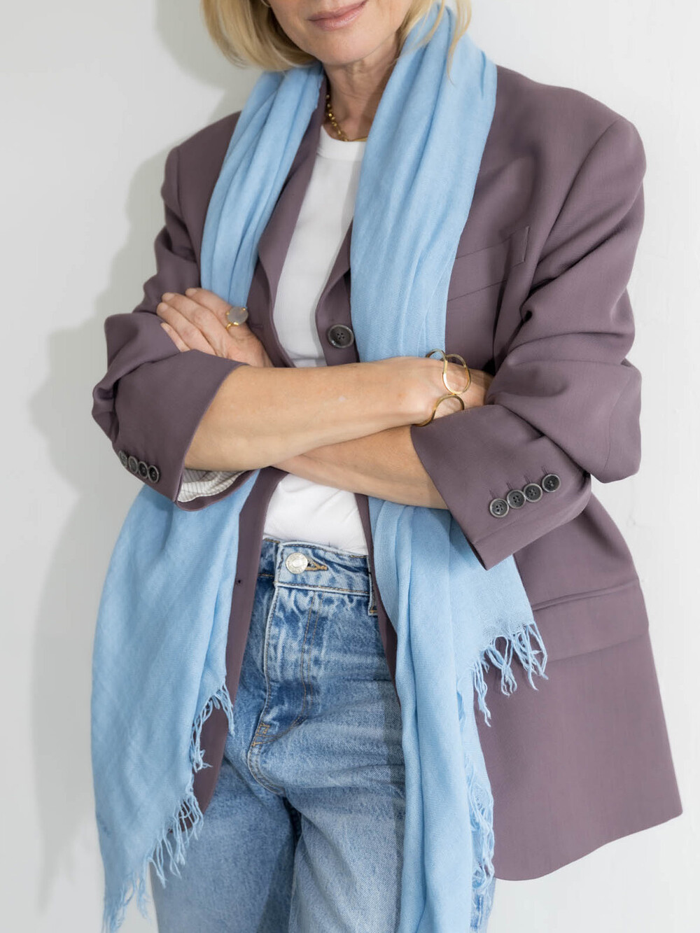 C.O.S.Y by SjaalMania Sjaal Cosy Cashmy Dream Blue