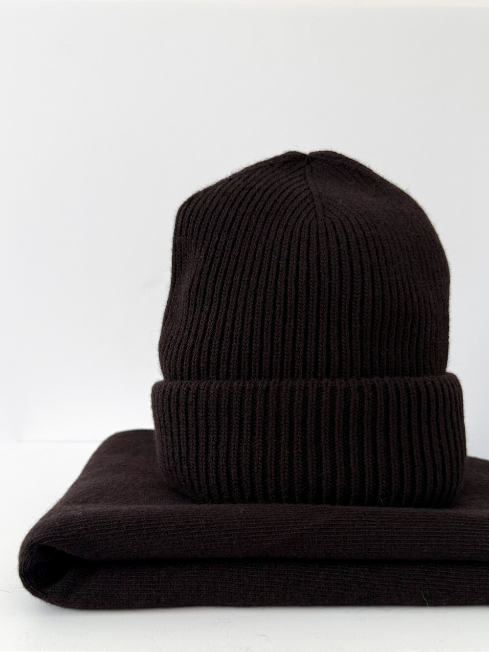 Cosy Beanie Dark Brown