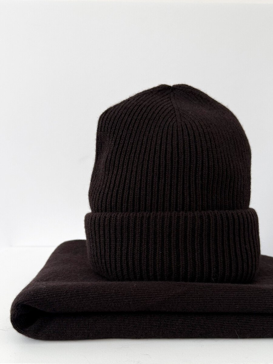 C.O.S.Y by SjaalMania Cosy Beanie Dark Brown