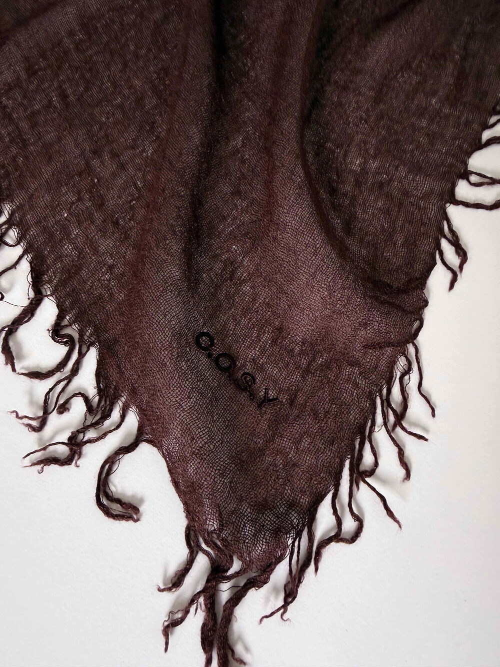 C.O.S.Y by SjaalMania Sjaal Cosy Cashmy Bitter Chocolate