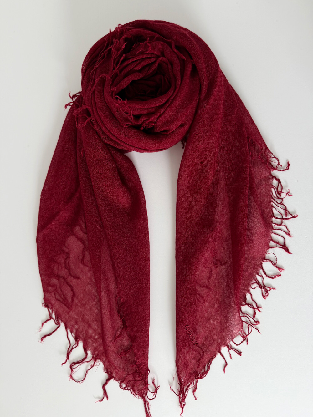 C.O.S.Y by SjaalMania Sjaal Cosy Cashmy Rhubarb