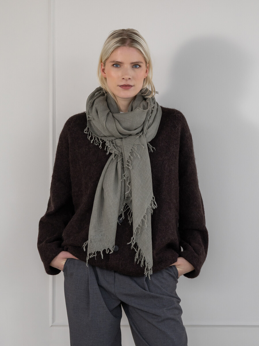 C.O.S.Y by SjaalMania Scarf Cosy Cashmy Seagrass