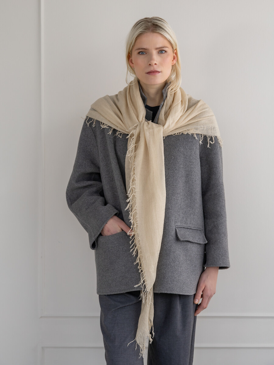 C.O.S.Y by SjaalMania Sjaal Cosy Cashmy Birch