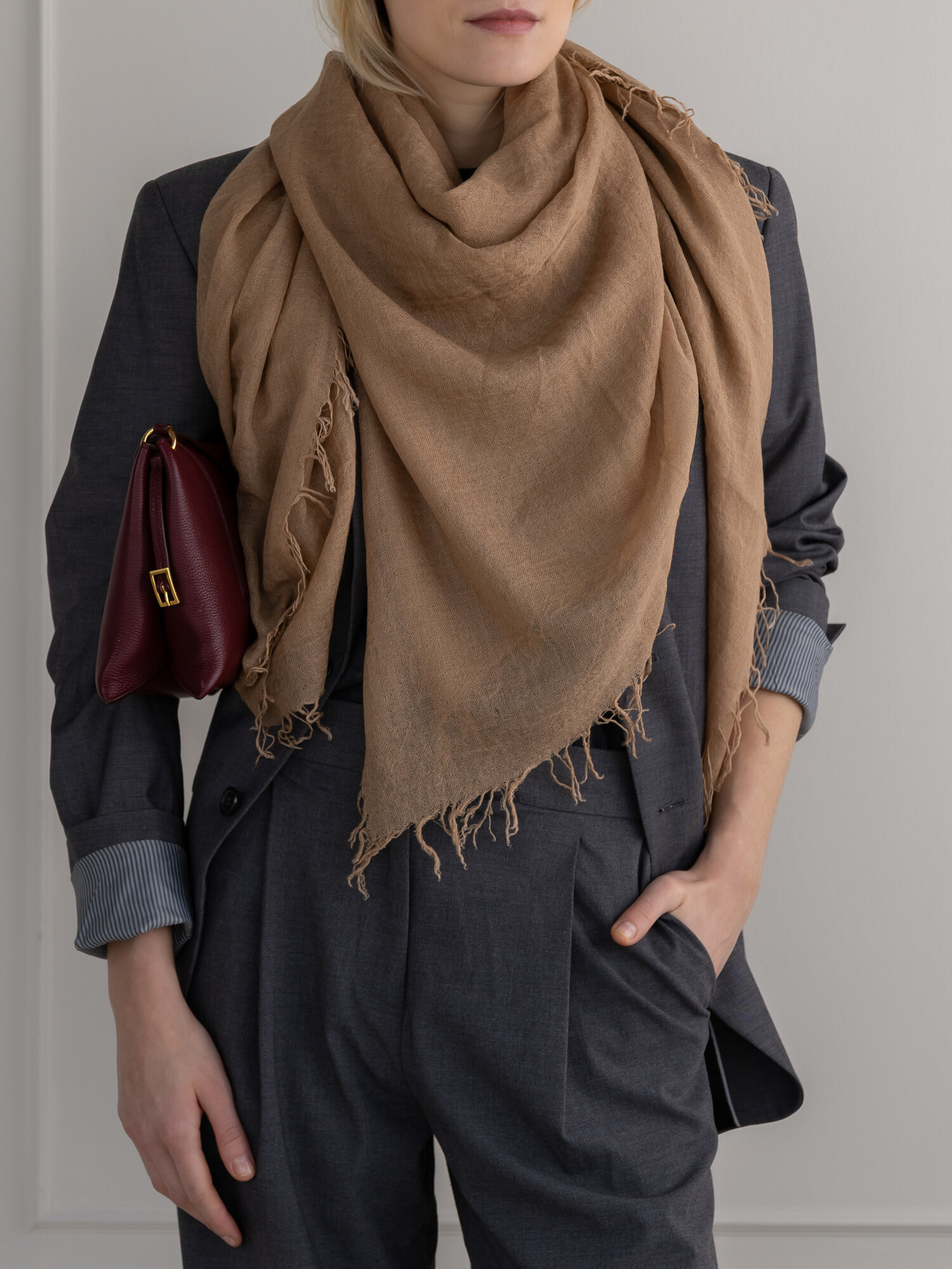 C.O.S.Y Scarf Cosy Cashmy Sesame