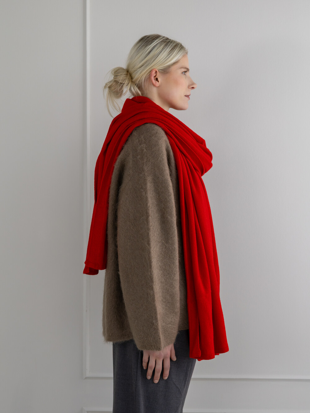 C.O.S.Y by SjaalMania Schal Cosy Chic Lipstick Red
