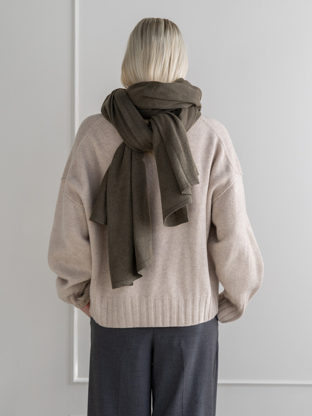 Travel Wrap Cosy Chic Olive Melee