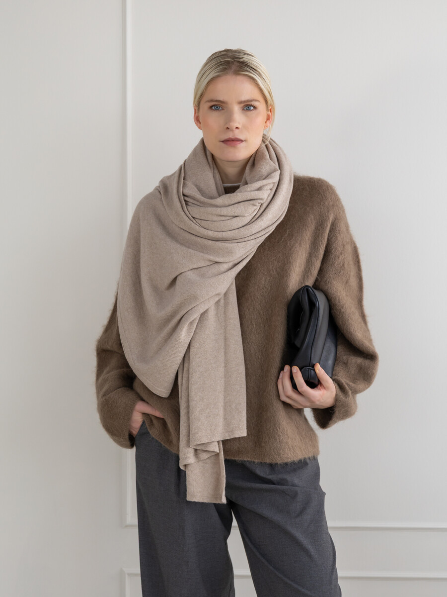 C.O.S.Y by SjaalMania Sjaal Cosy Chic Sand Melee