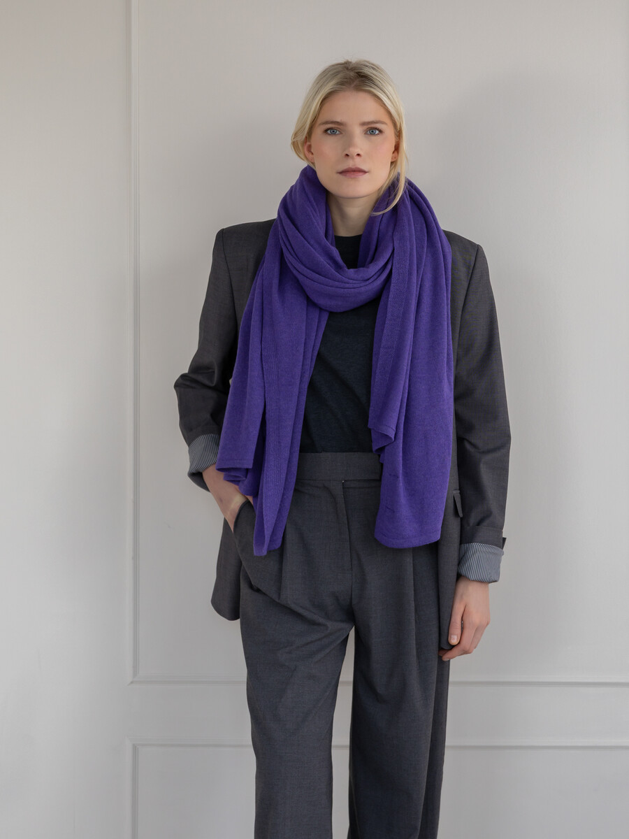 C.O.S.Y by SjaalMania Sjaal Cosy Chic Soft Purple