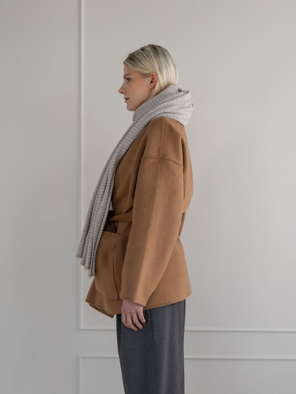 Travel Wrap Cosy Chic Pearl Grey / Sand