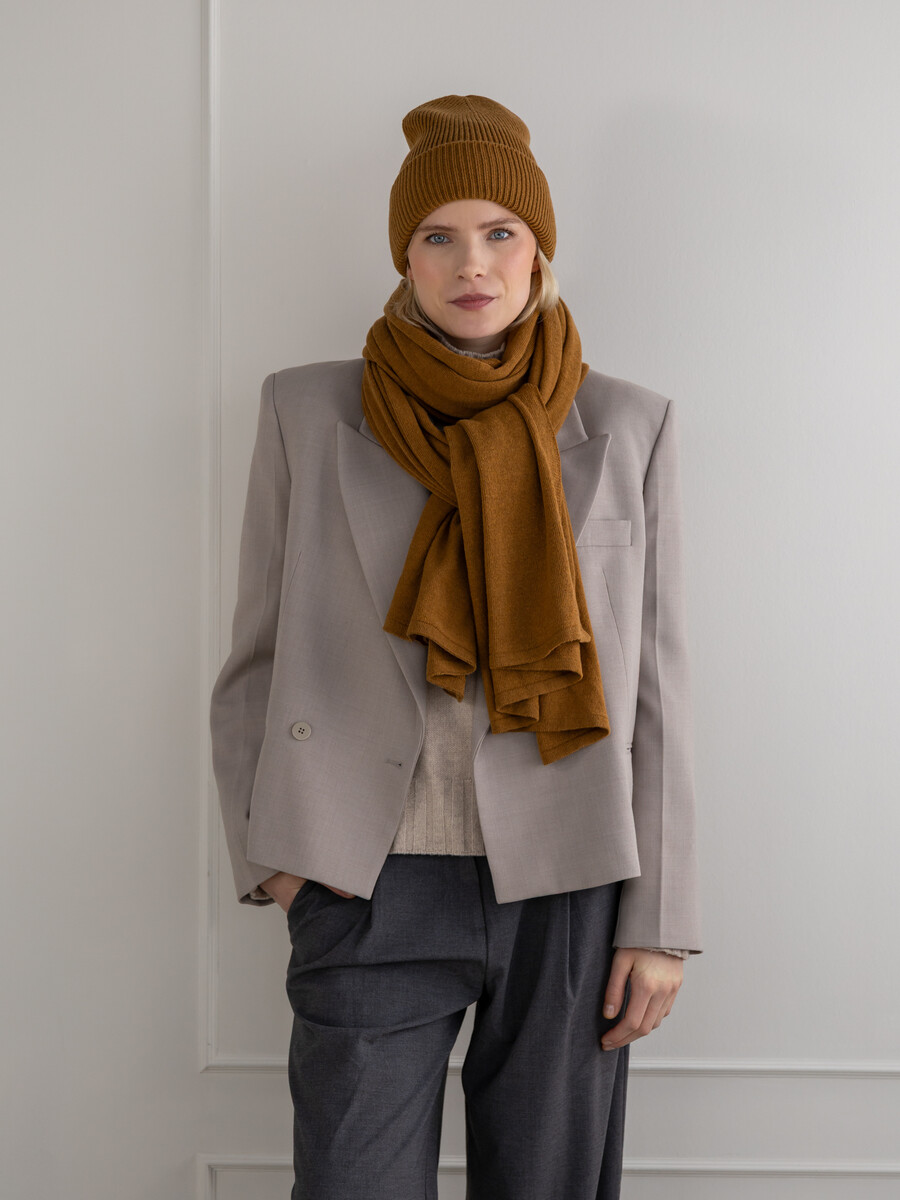 C.O.S.Y Sjaal Cosy Chic Tiger's Eye