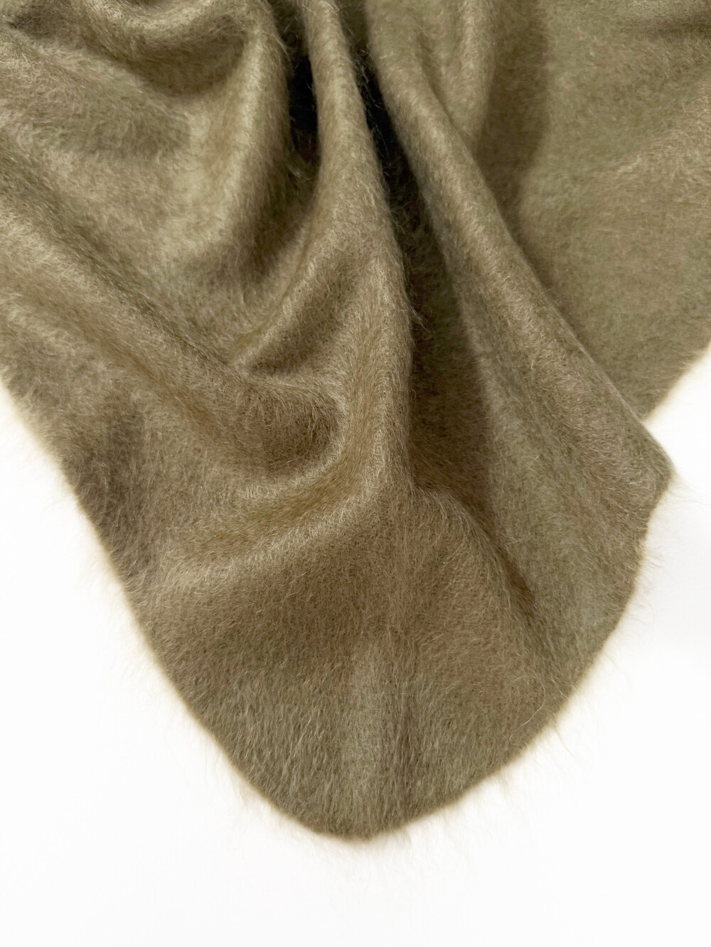 C.O.S.Y Cosy Triangle 100% Brushed Cashmere Forest