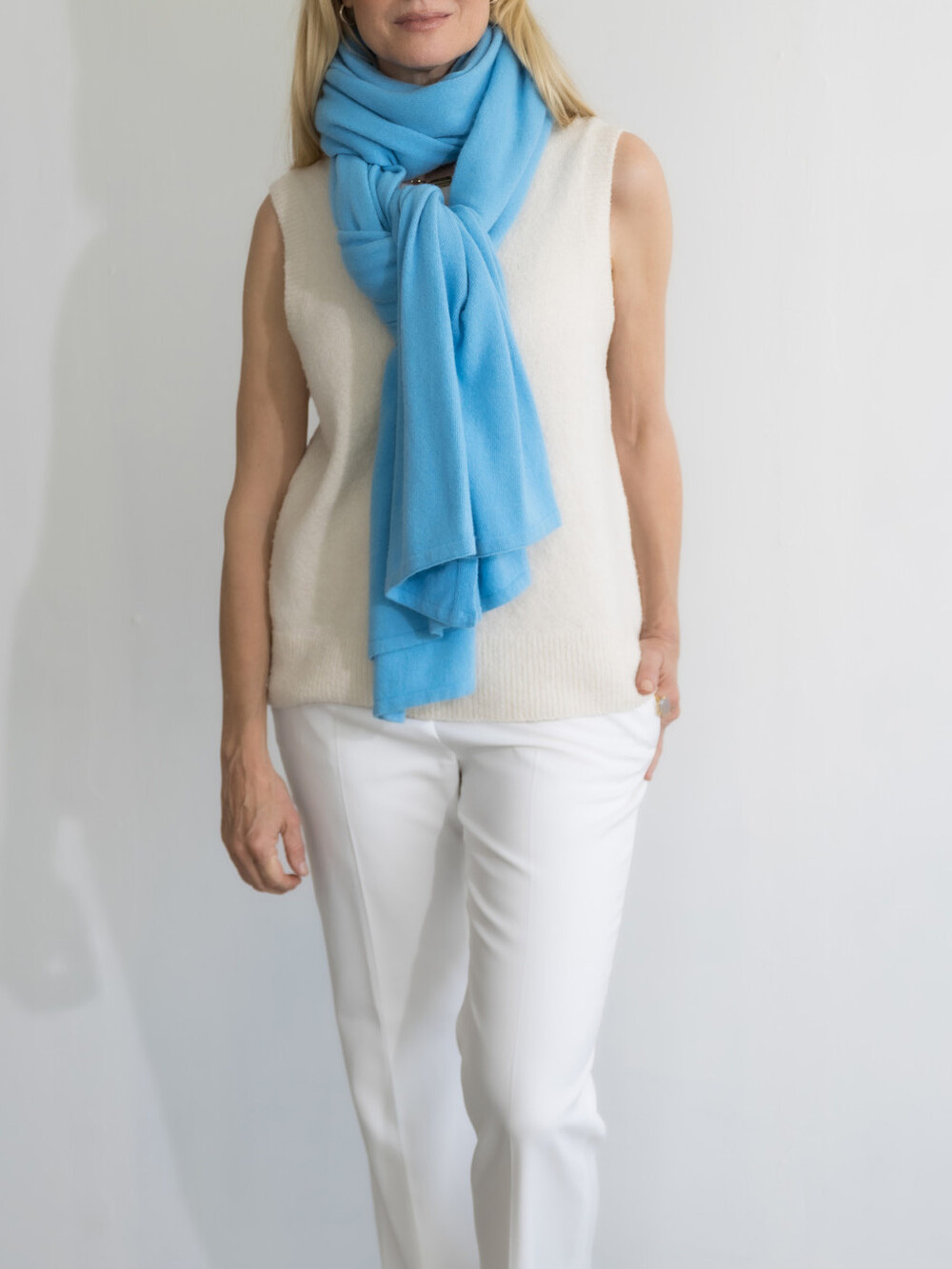 C.O.S.Y Sjaal Cosy Chic Azure