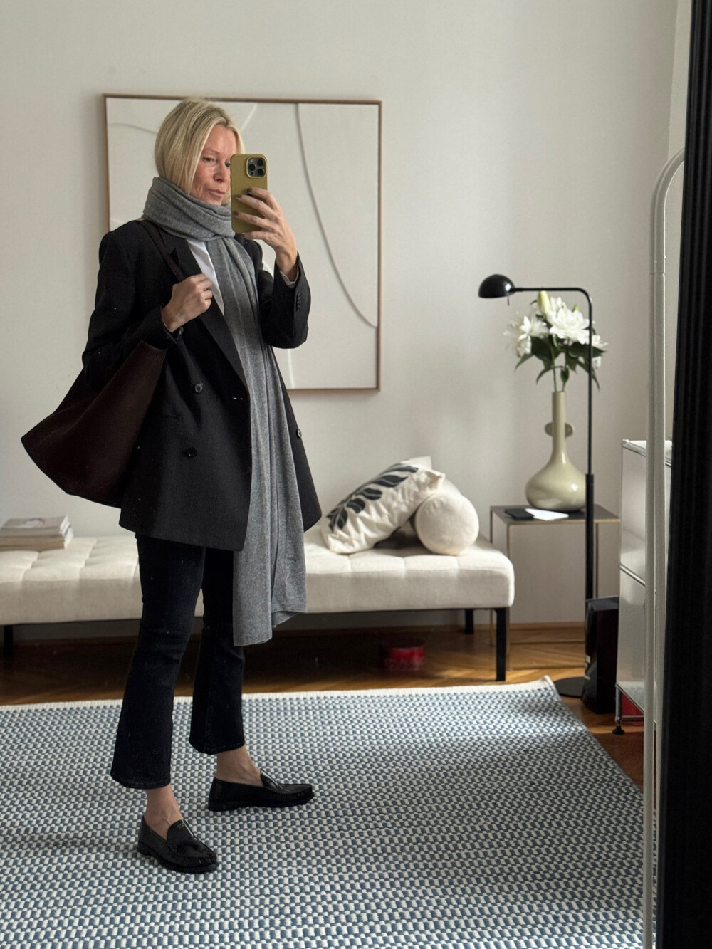 Sjaal Cosy Chic Mid Grey Melee