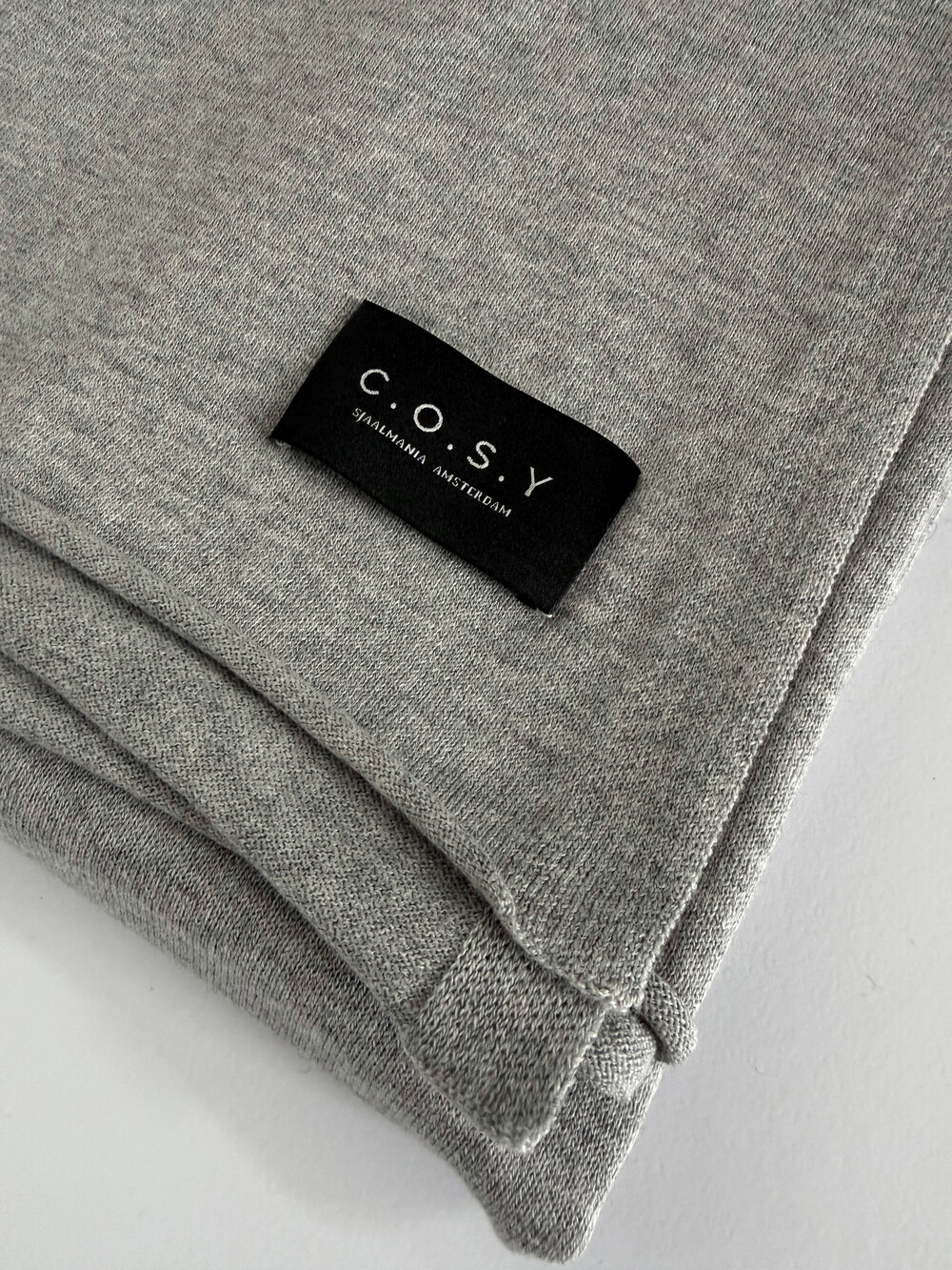 Schal Cosy Jersey Light Grey Melange
