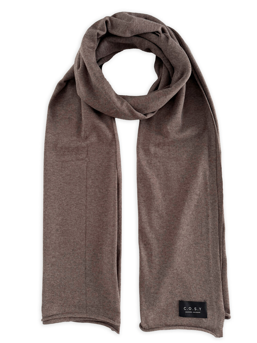 Scarf Cosy Jersey Mole Melange
