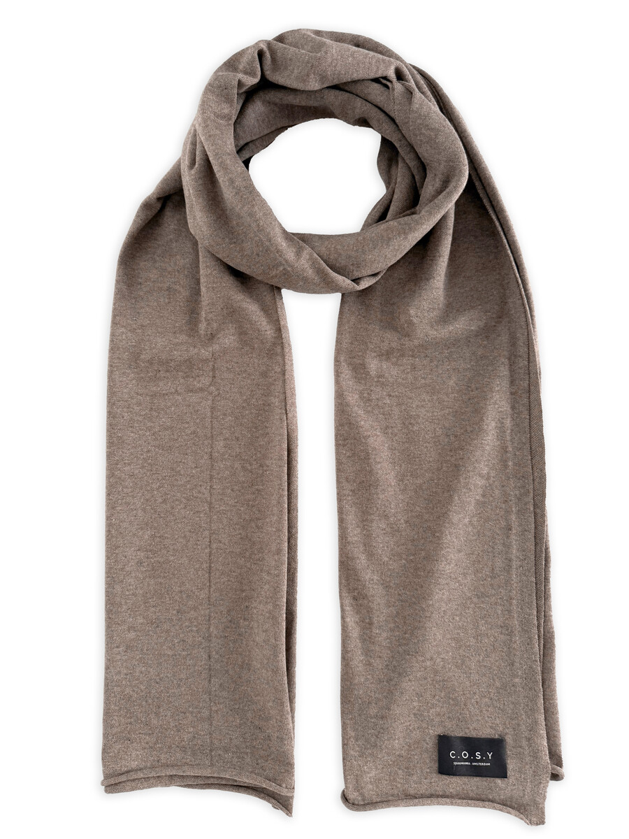 Sjaal Cosy Jersey Sand Melange