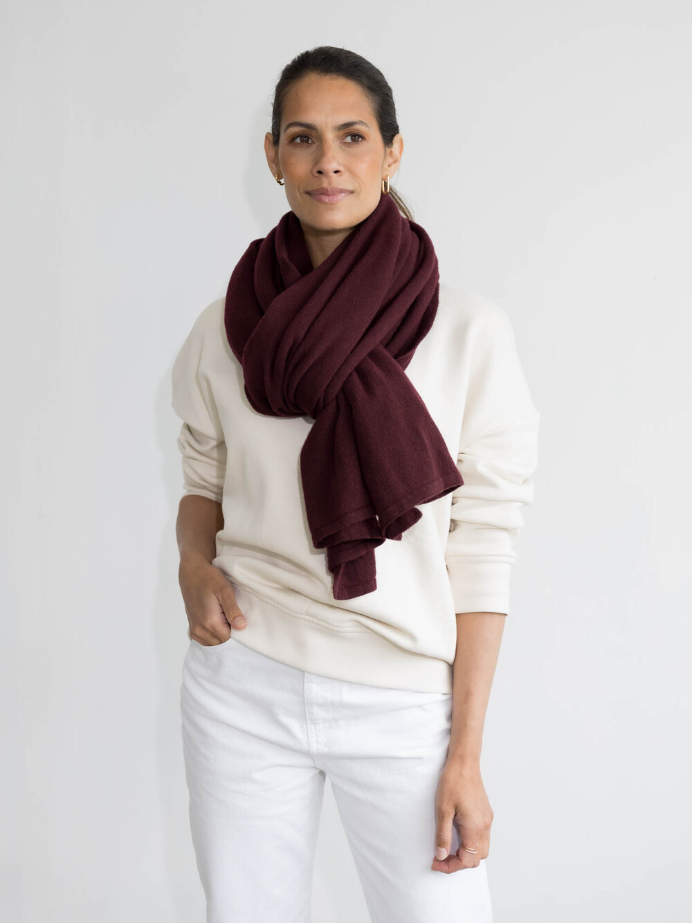 Schal Cosy Chic Dark Burgundy