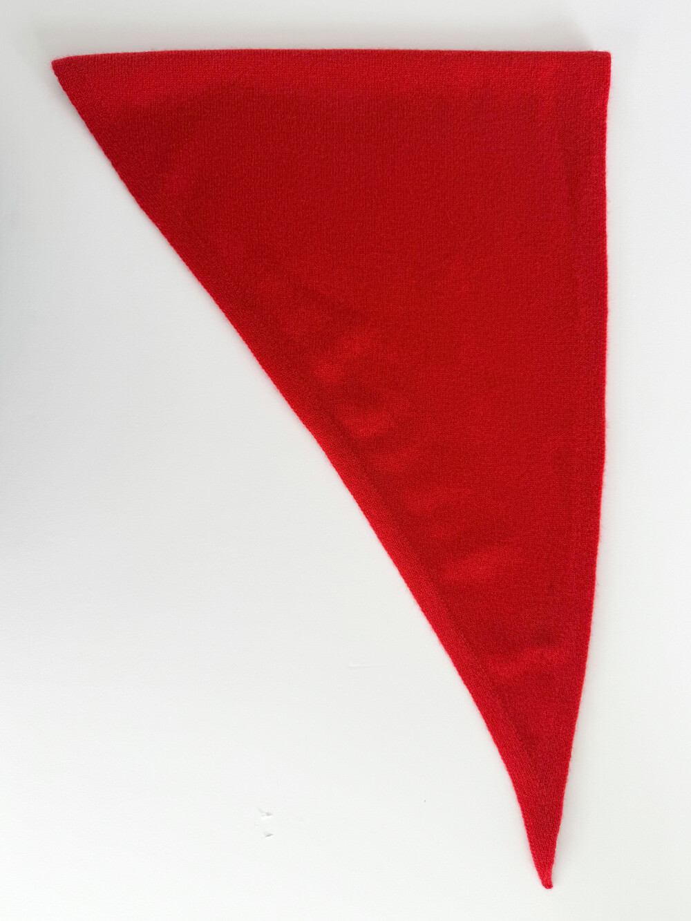 Sjaal Cosy Triangle Small Ruby