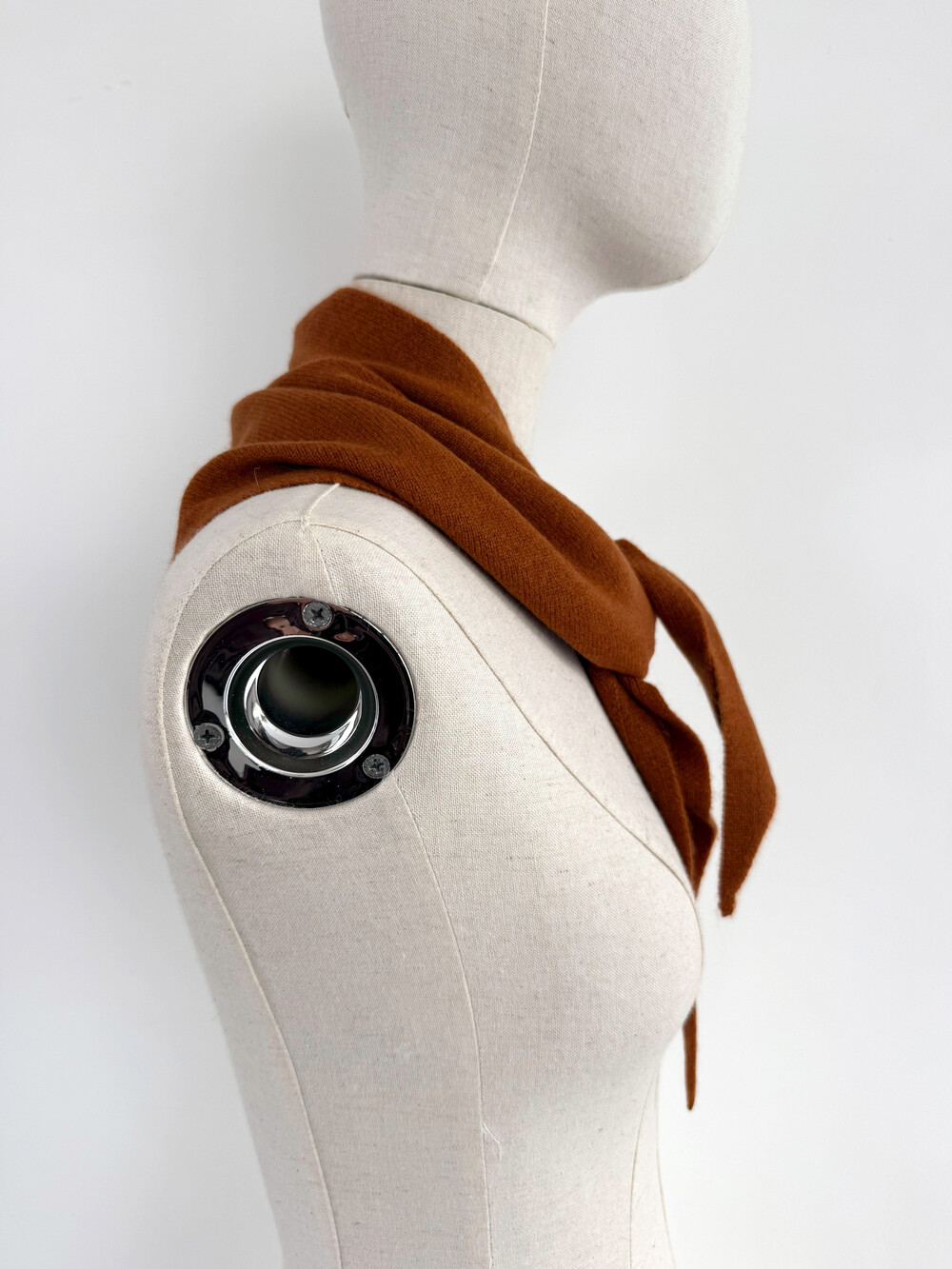 Cosy Triangle Scarf Small Shale