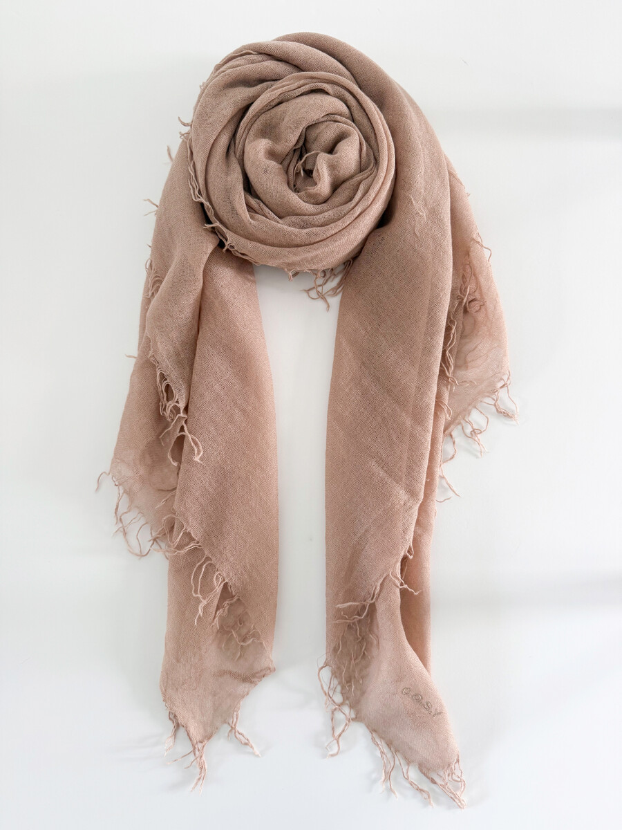 Sjaal Cosy Cashmy Rugby Tan