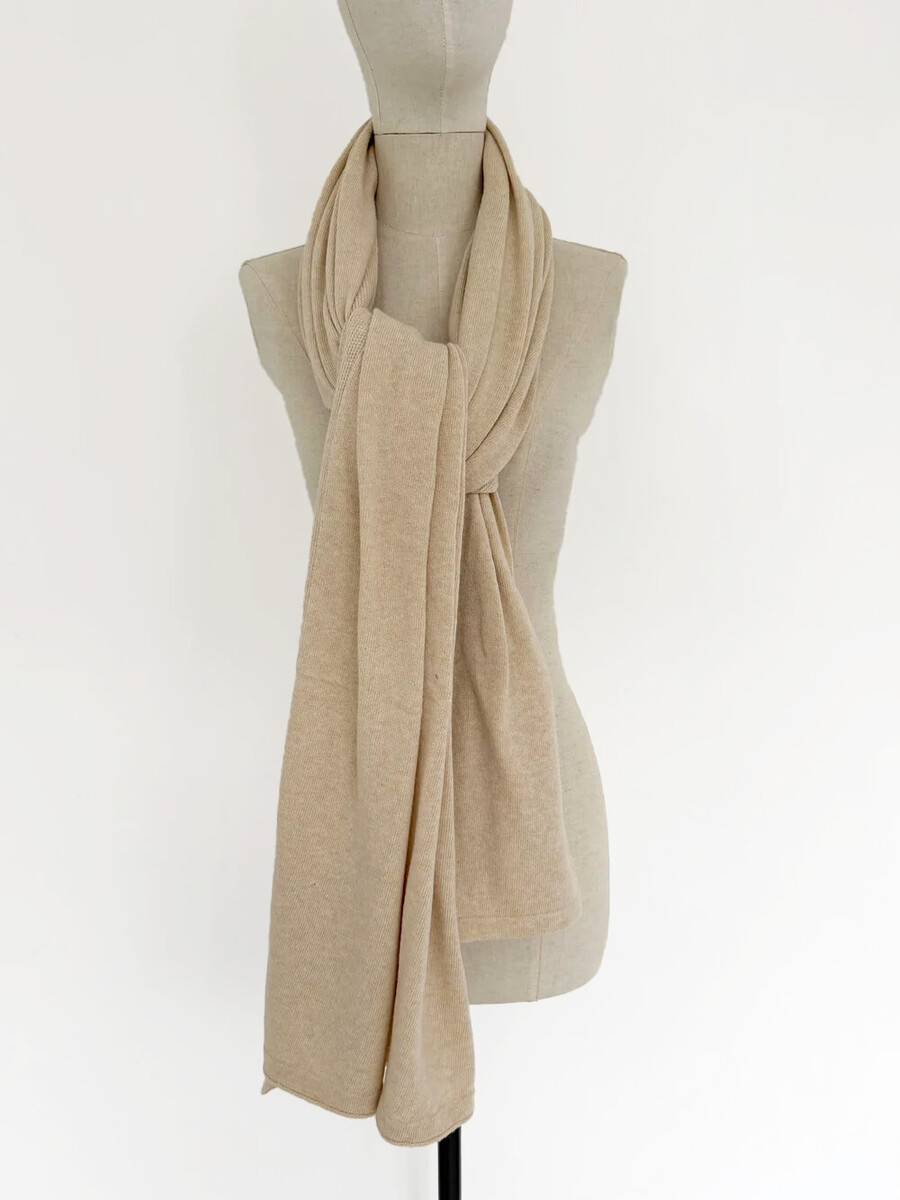 Schal Cosy Cool White Sand
