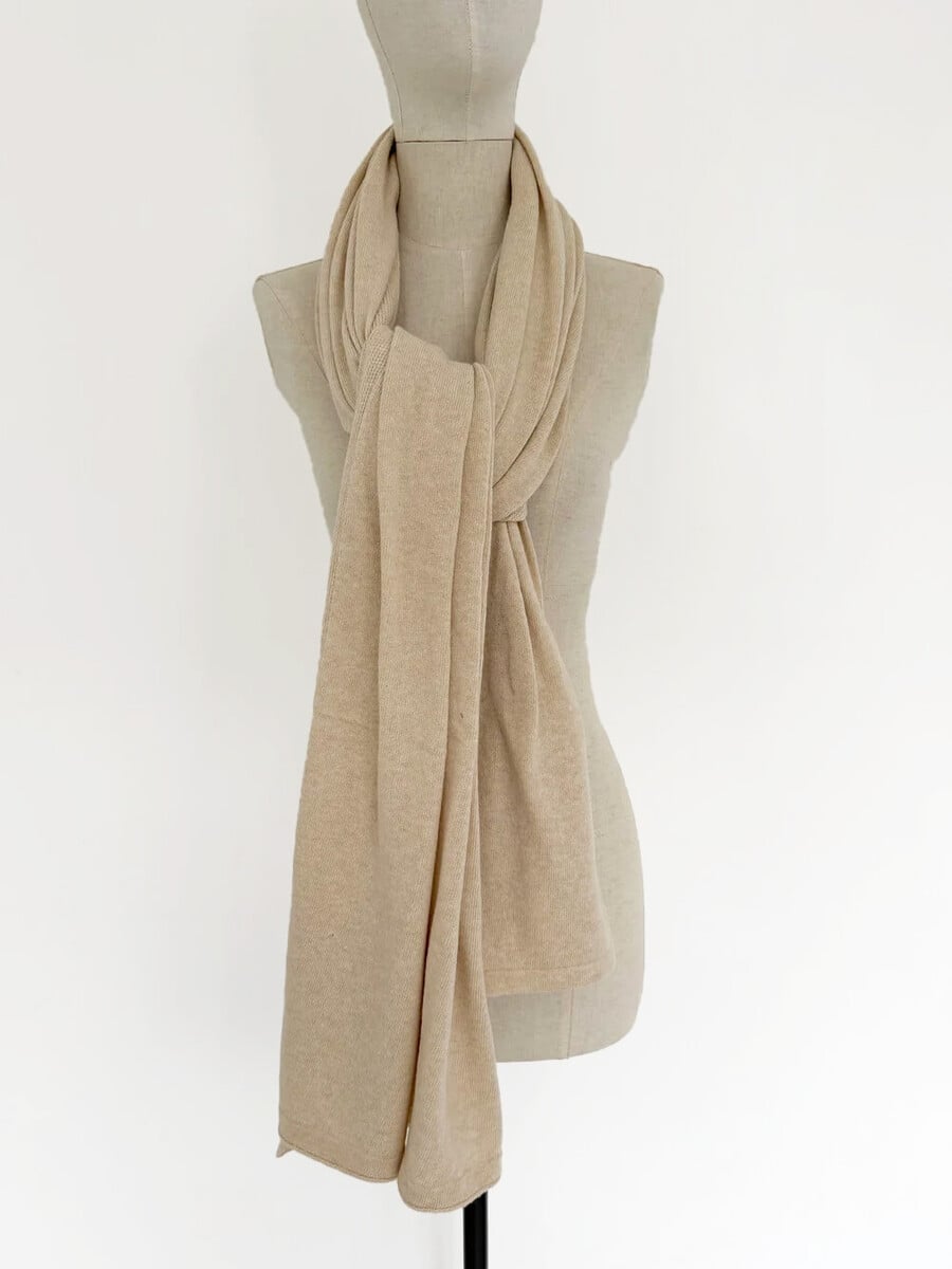 Sjaal Cosy Cool White Sand