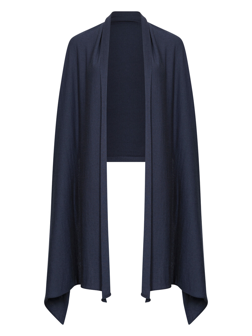 Schal Cosy Jersey Navy Melange
