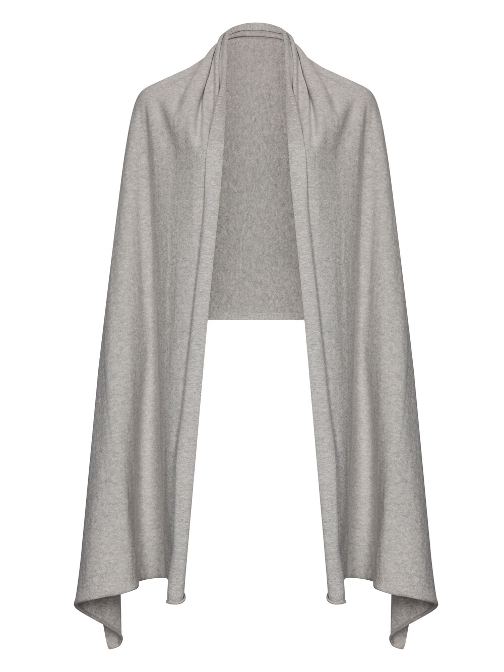 Schal Cosy Jersey Light Grey Melange