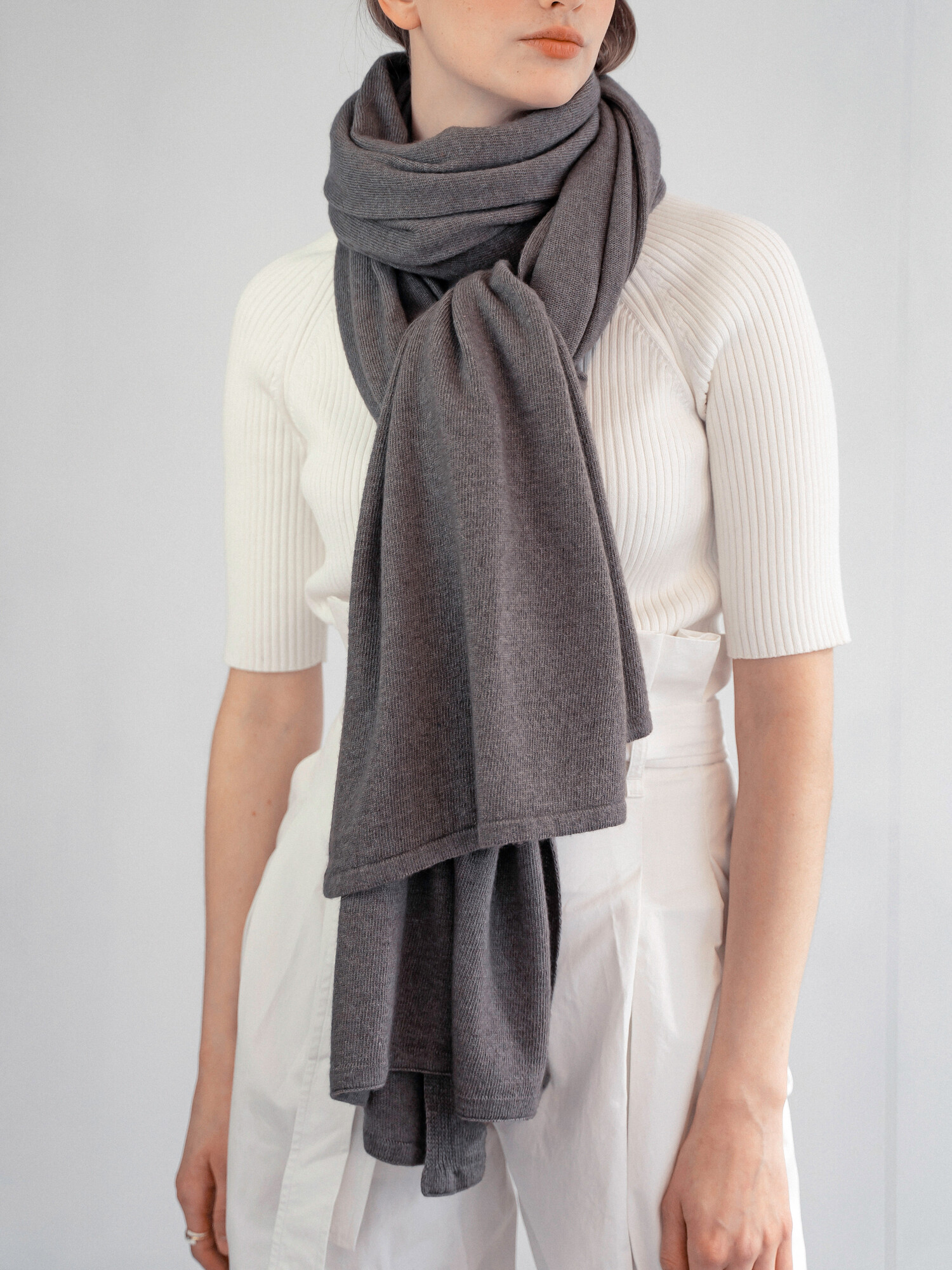 Schal Cosy Chic Solid Grey