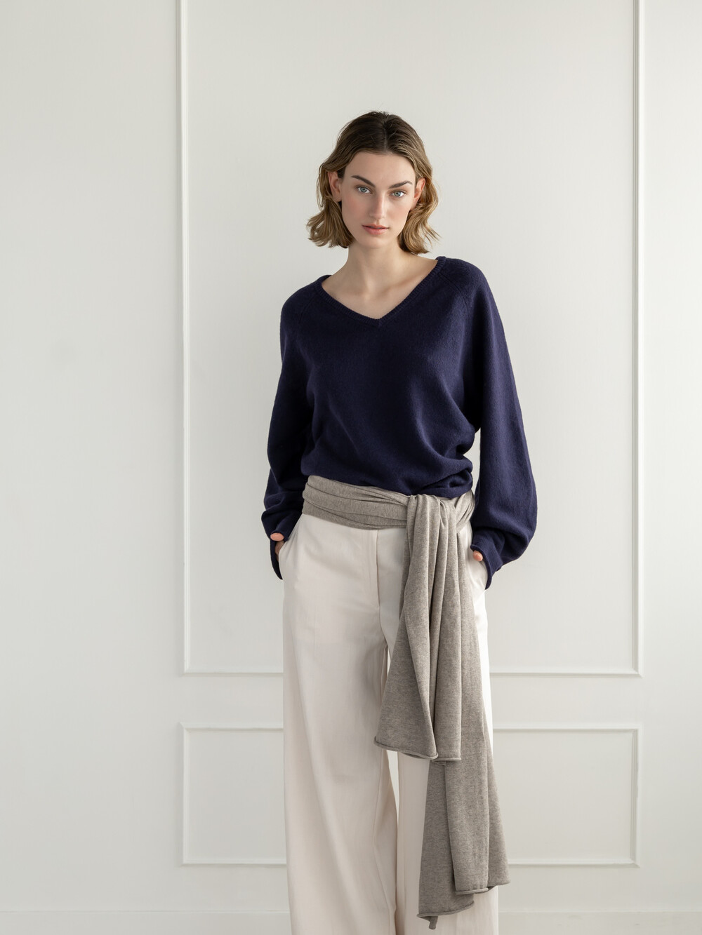 Schal Cosy Jersey Sand Melange