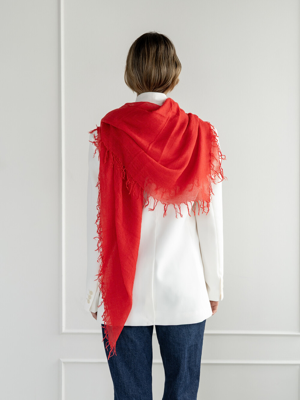 Scarf Cosy Cashmy High Risk Red