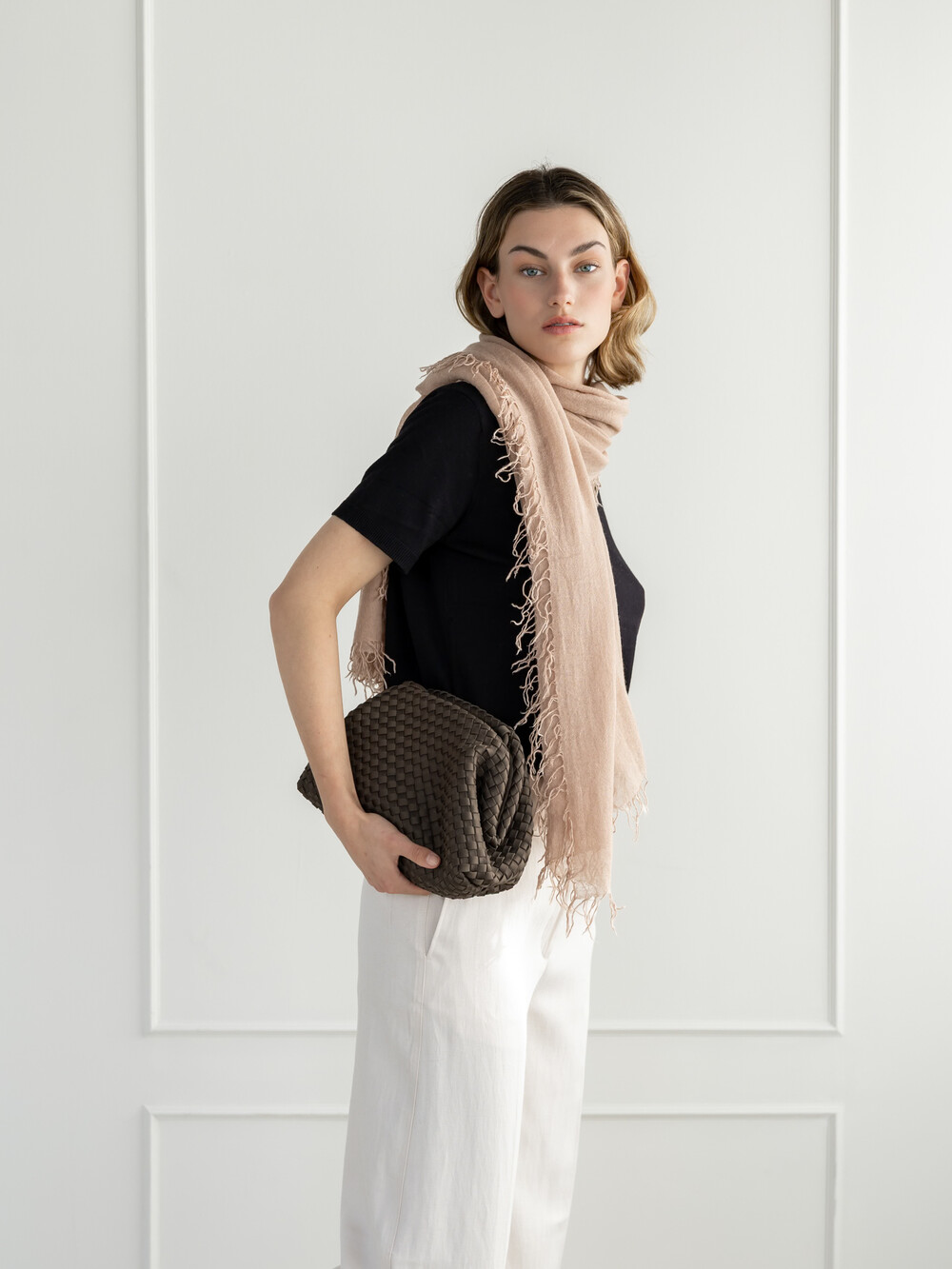 Schal Cosy Cashmy Rugby Tan