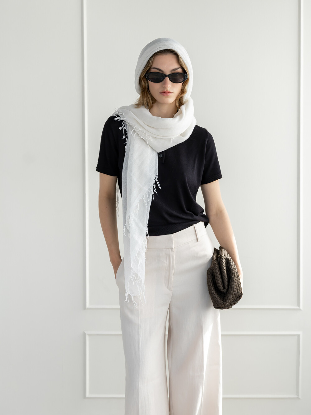 Sjaal Cosy Cashmy Cloud Dancer