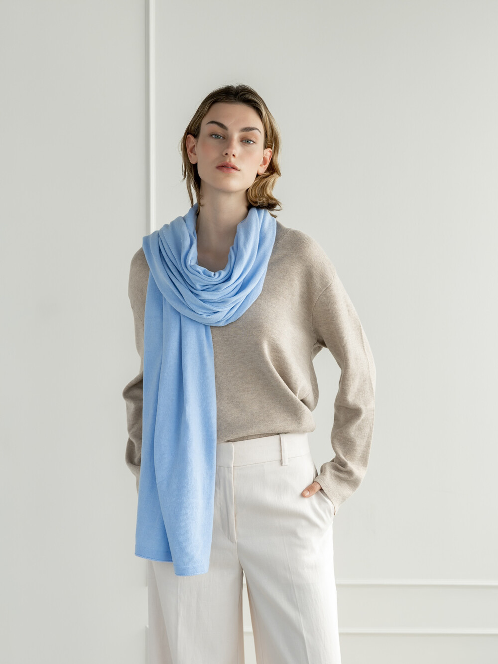 TravelWrap Cosy Cool Baby Blue