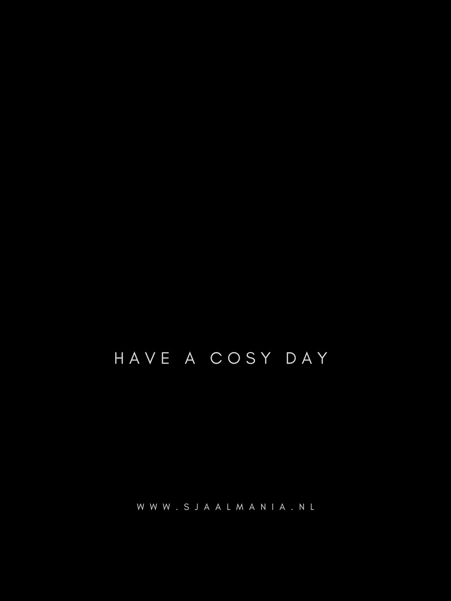 Sluitsticker Have a Cosy Day