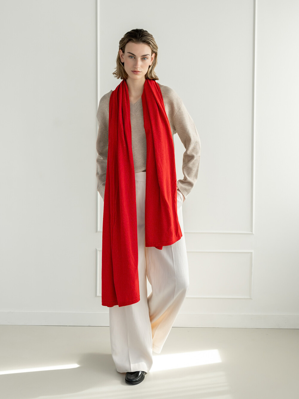Schal Cosy Cool True Red