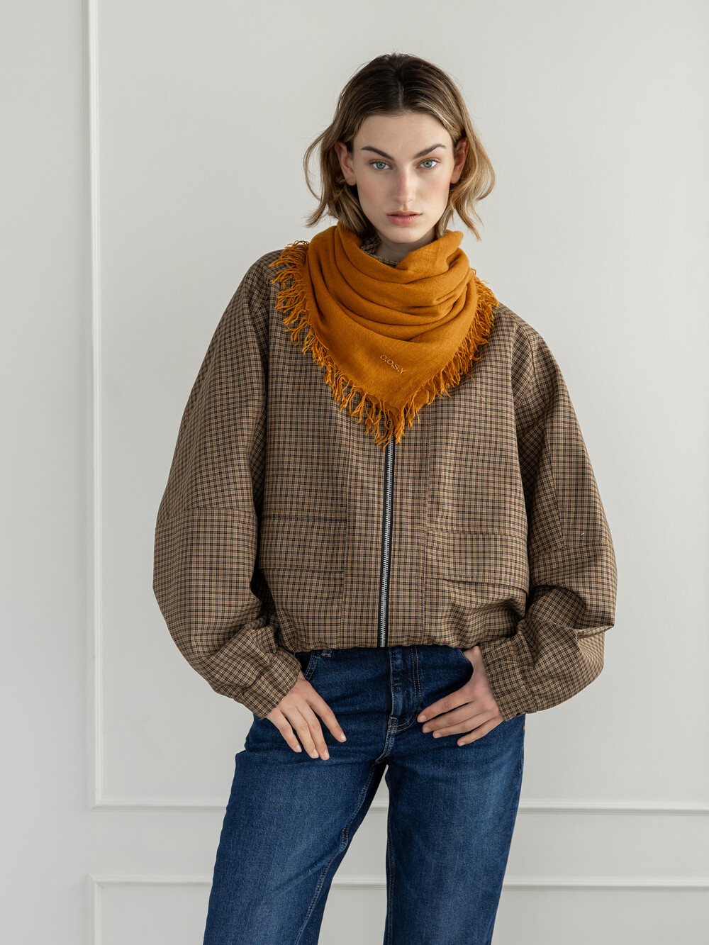 Scarf Cosy Cashmy Pumpkin Spice