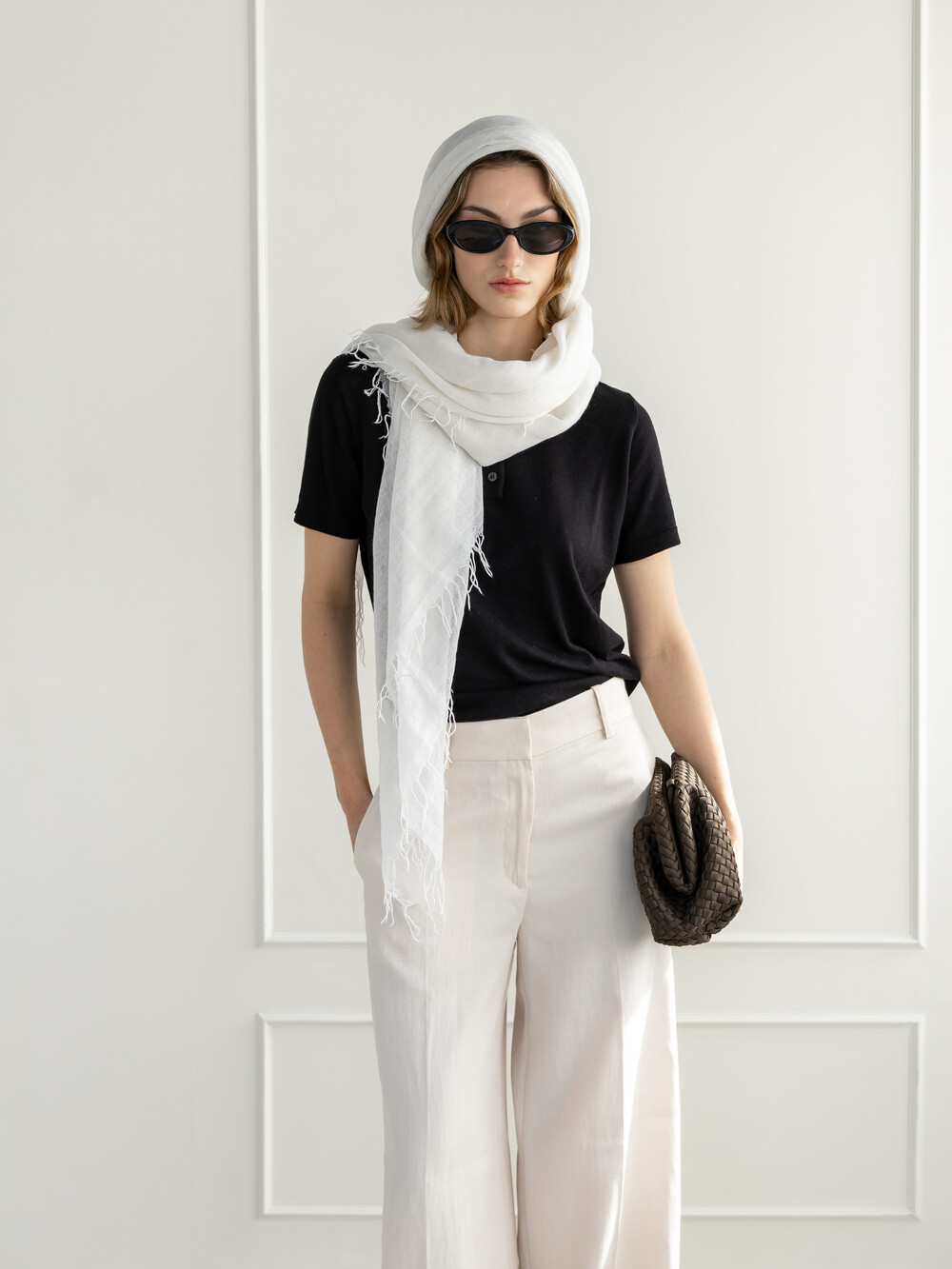 Scarf Cosy Cashmy Cloud Dancer