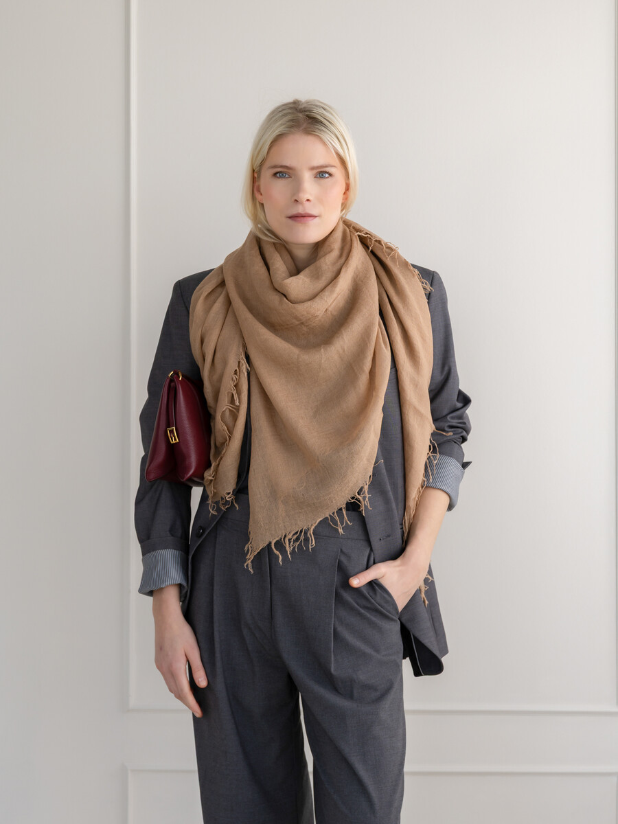 Sjaal Cosy Cashmy Sesame