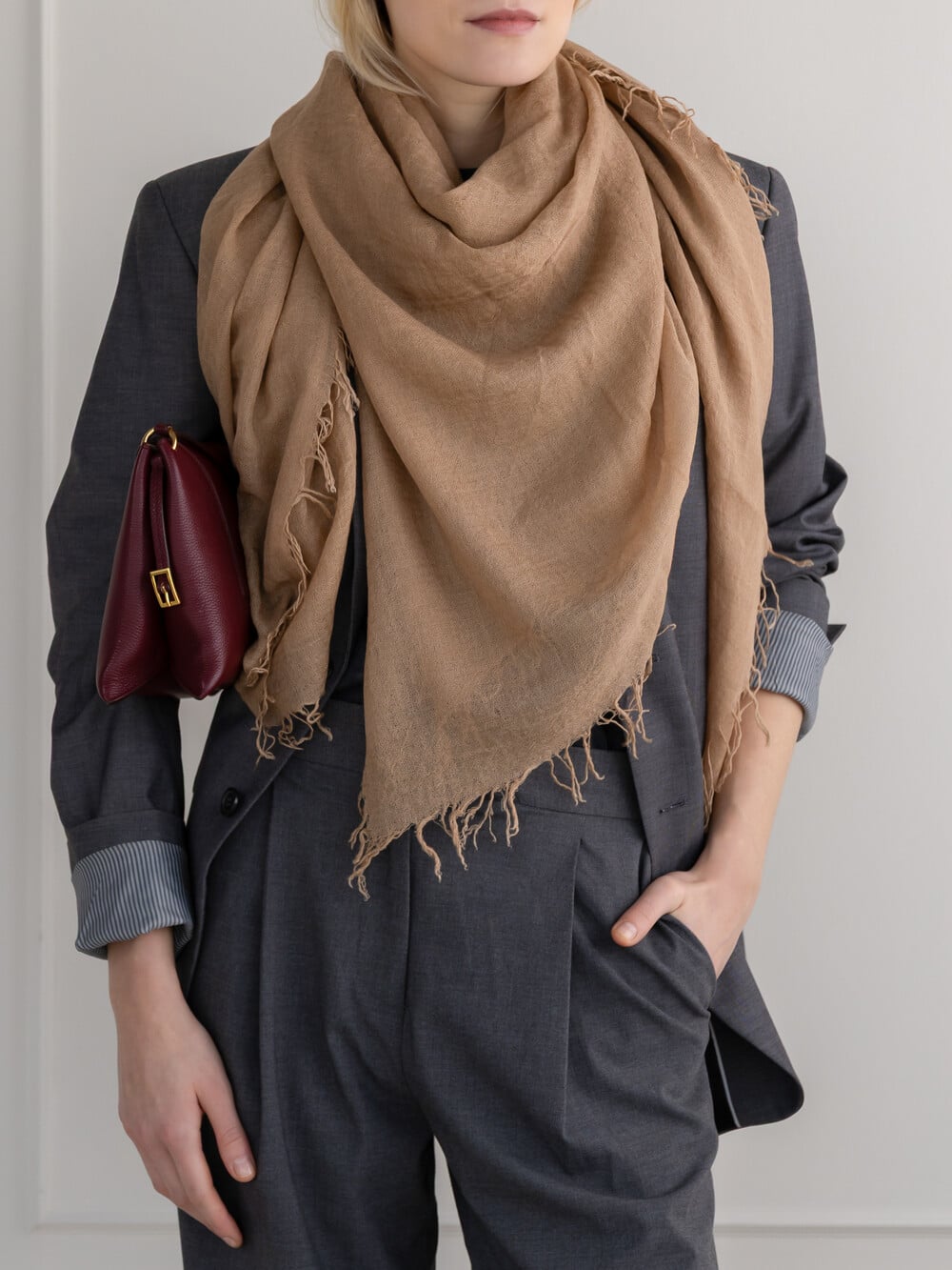Schal Cosy Cashmy Sesame