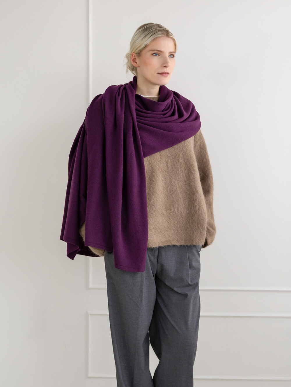 Schal Cosy Chic Plum