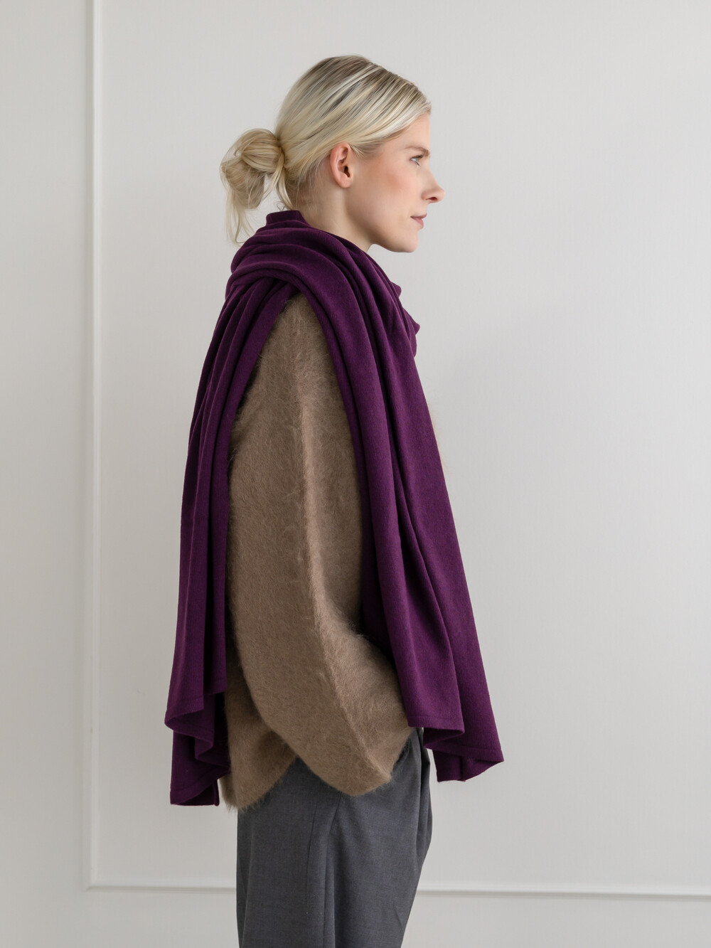 Schal Cosy Chic Plum