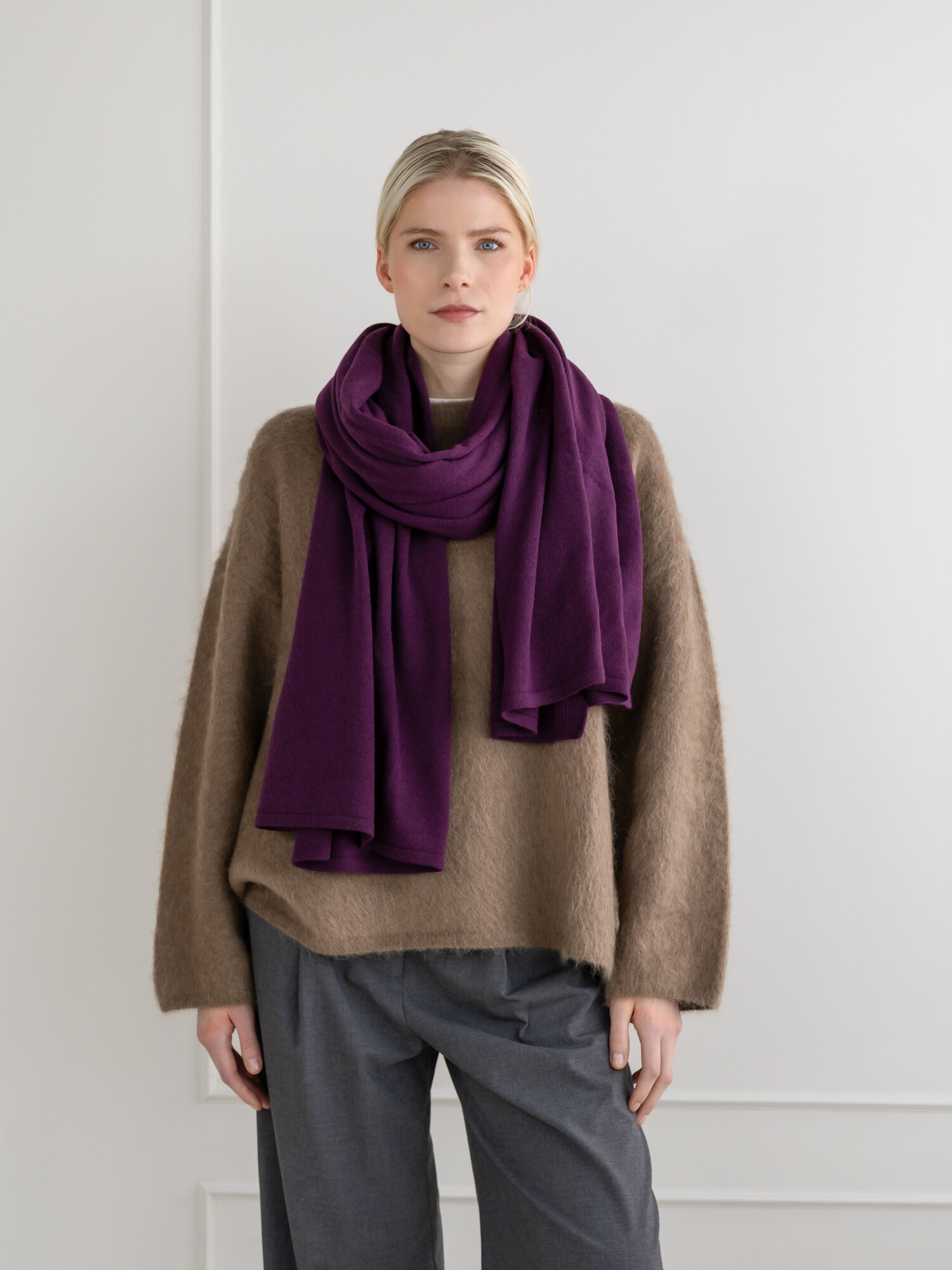 Schal Cosy Chic Plum