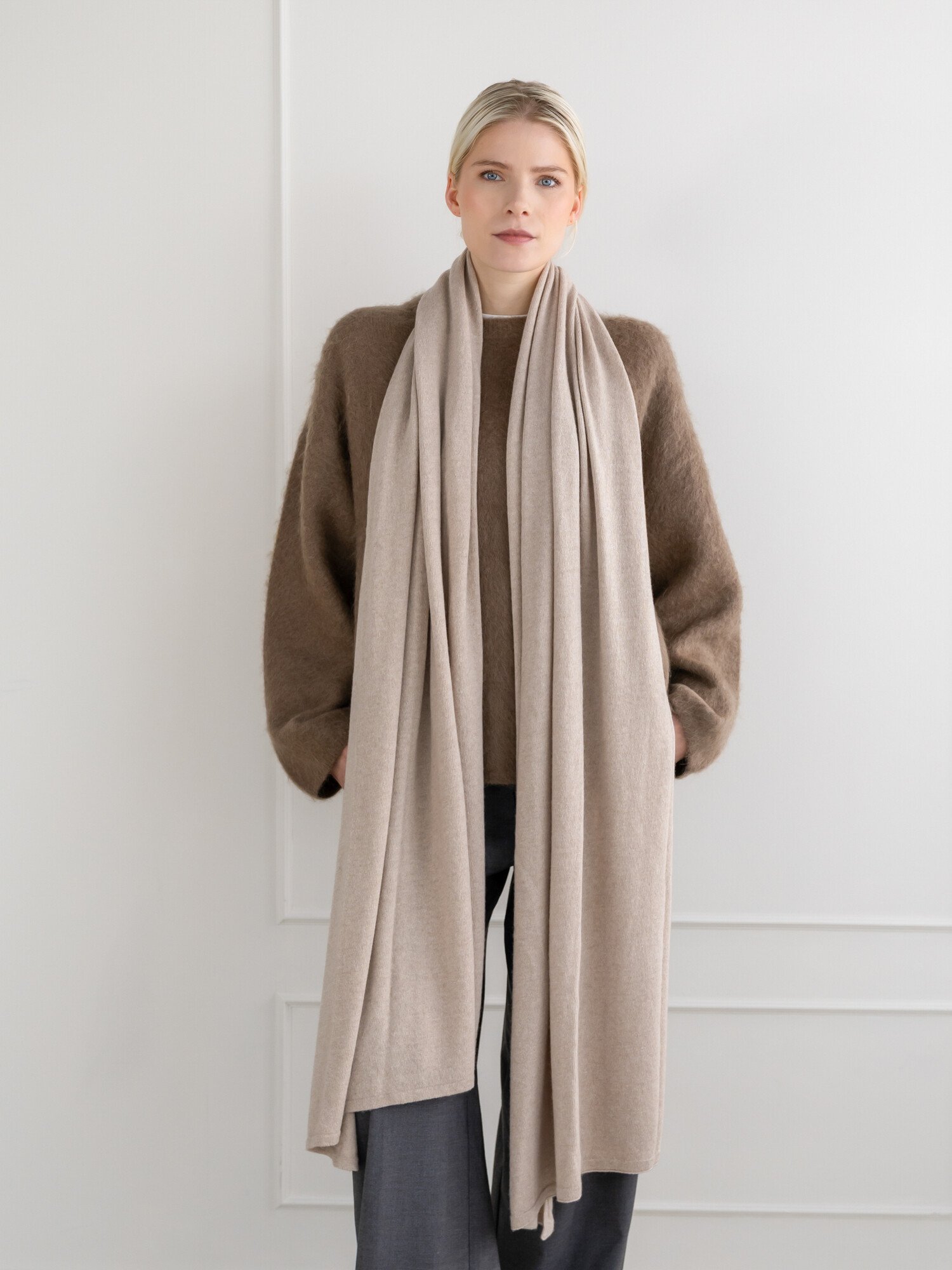 TravelWrap Cosy Chic Sand Melee
