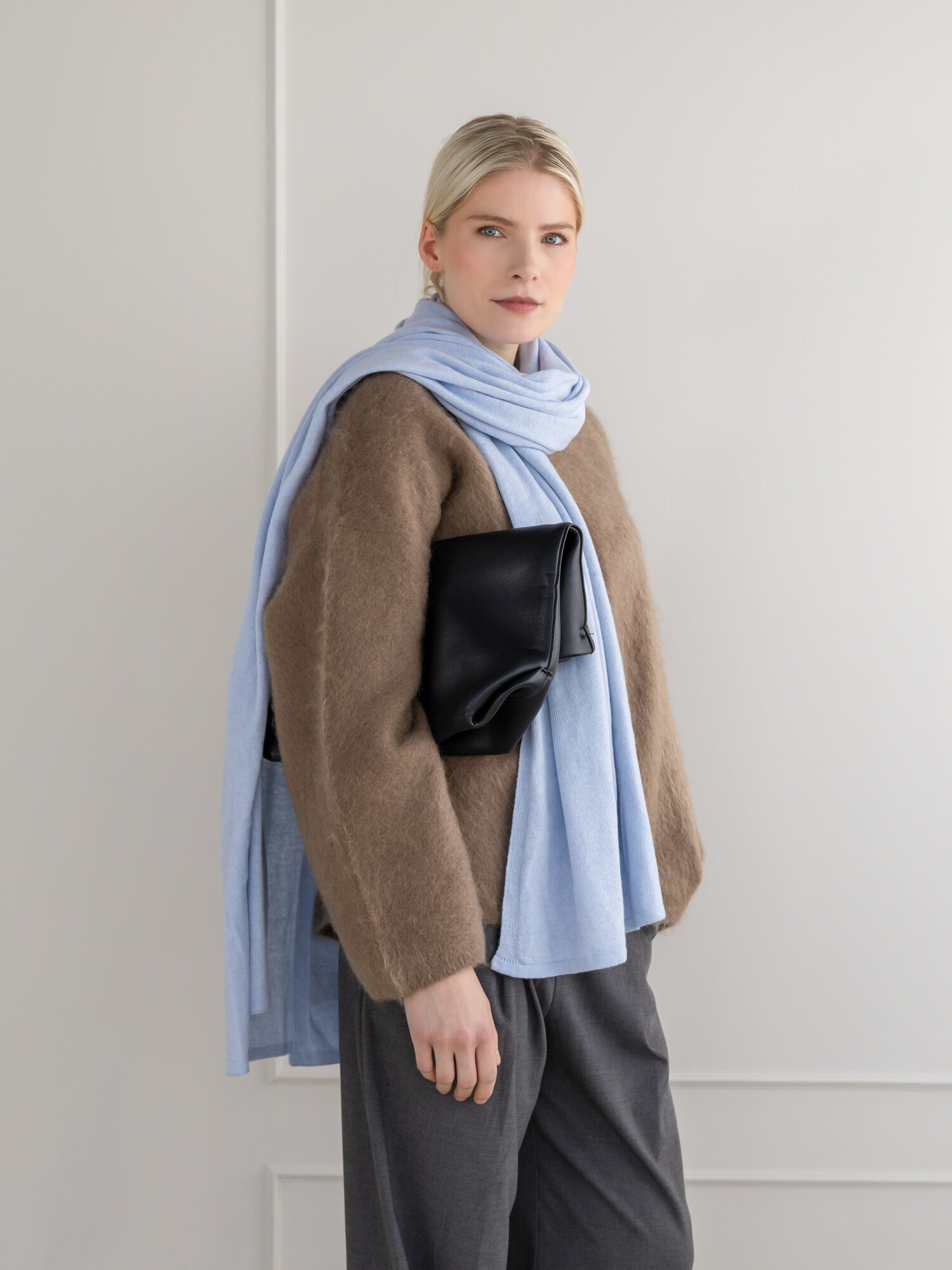 Travel Wrap Cosy Chic Airy Blue Melee