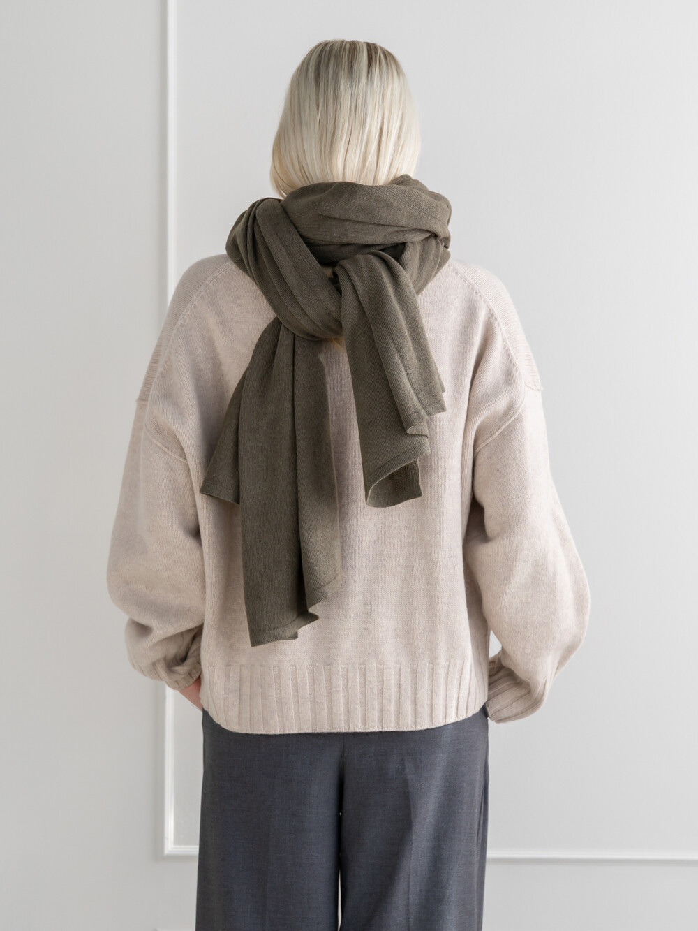 Travel Wrap Cosy Chic Olive Melee