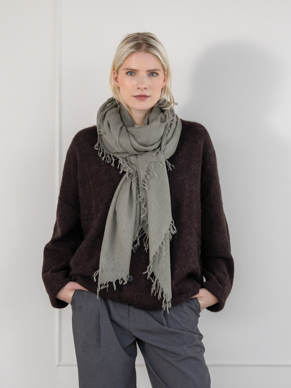 Scarf Cosy Cashmy Seagrass