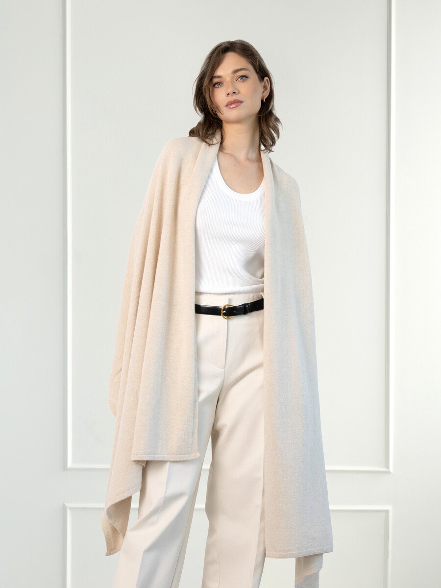 TravelWrap Cosy Chic Sandshell