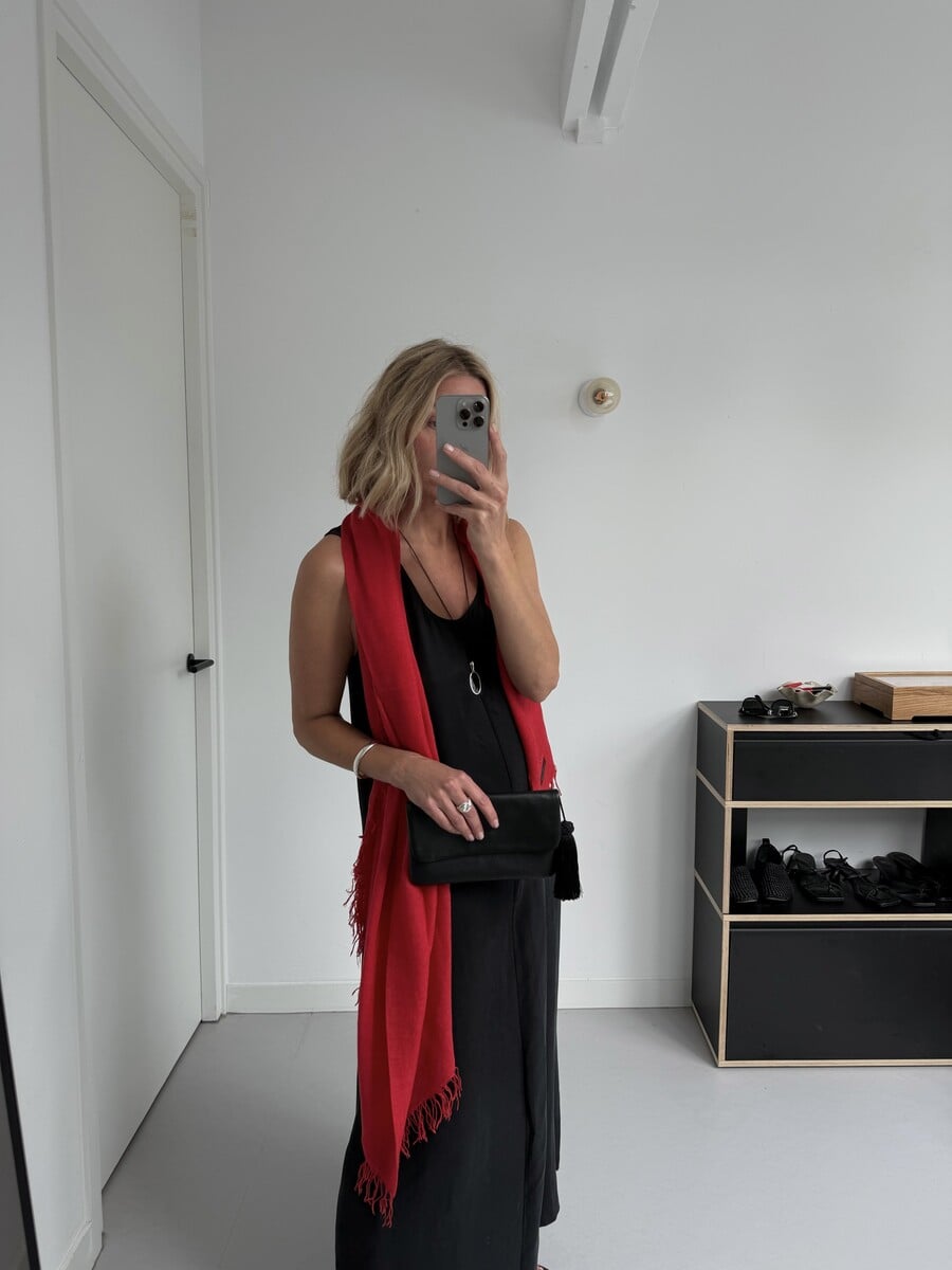 Sjaal Cosy Cashmy High Risk Red