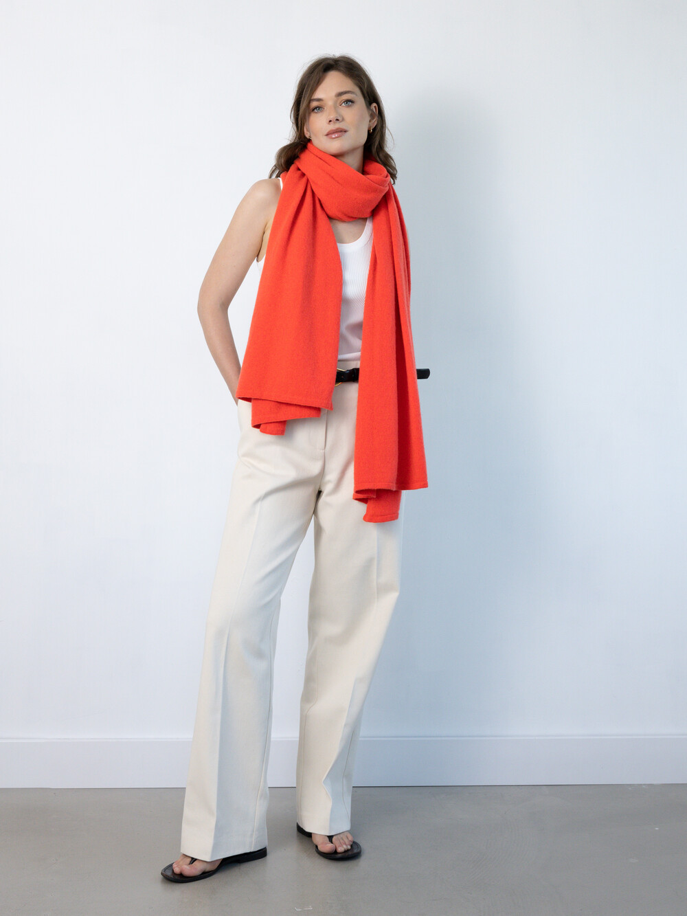 Sjaal Cosy Chic Poppy Red